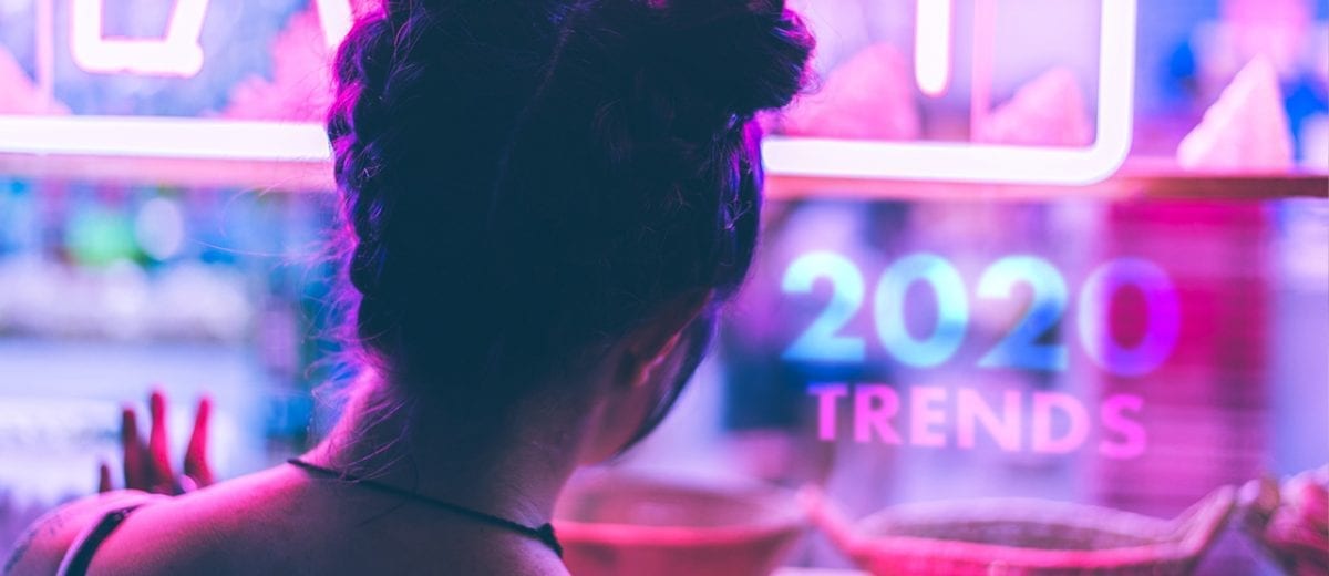 girl in neon window