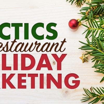 "7 holiday marketing tactics" text banner