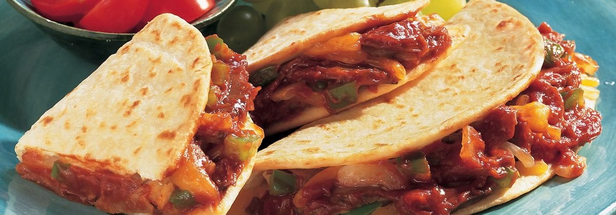 beef quesadillas