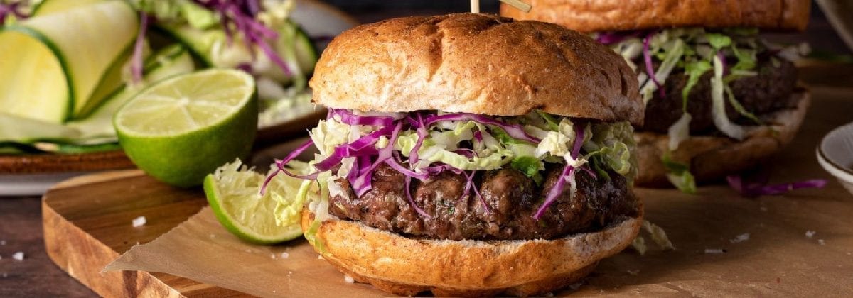 thai beef burger