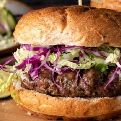 thai beef burger