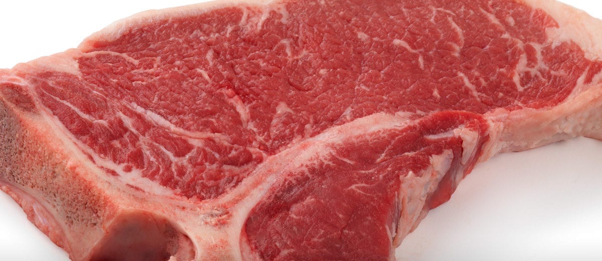 raw tbone cut