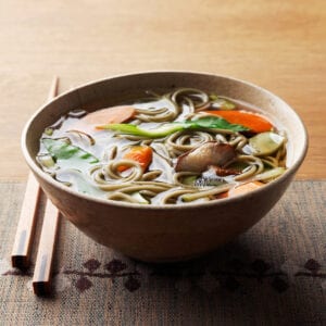 secondary image of beef soba broth bowl