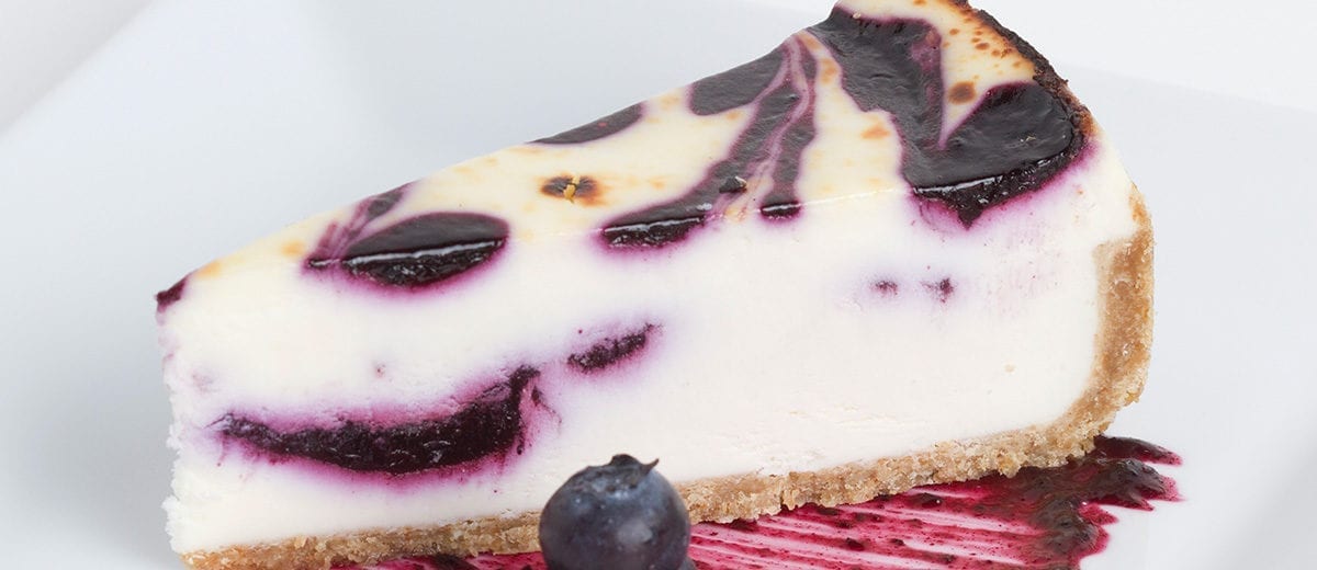 sweet street desserts chocolate blueberry cheesecake slice