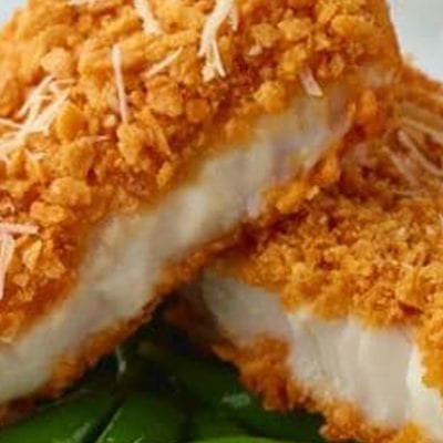 crusted pollock