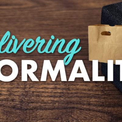 delivering normality graphic