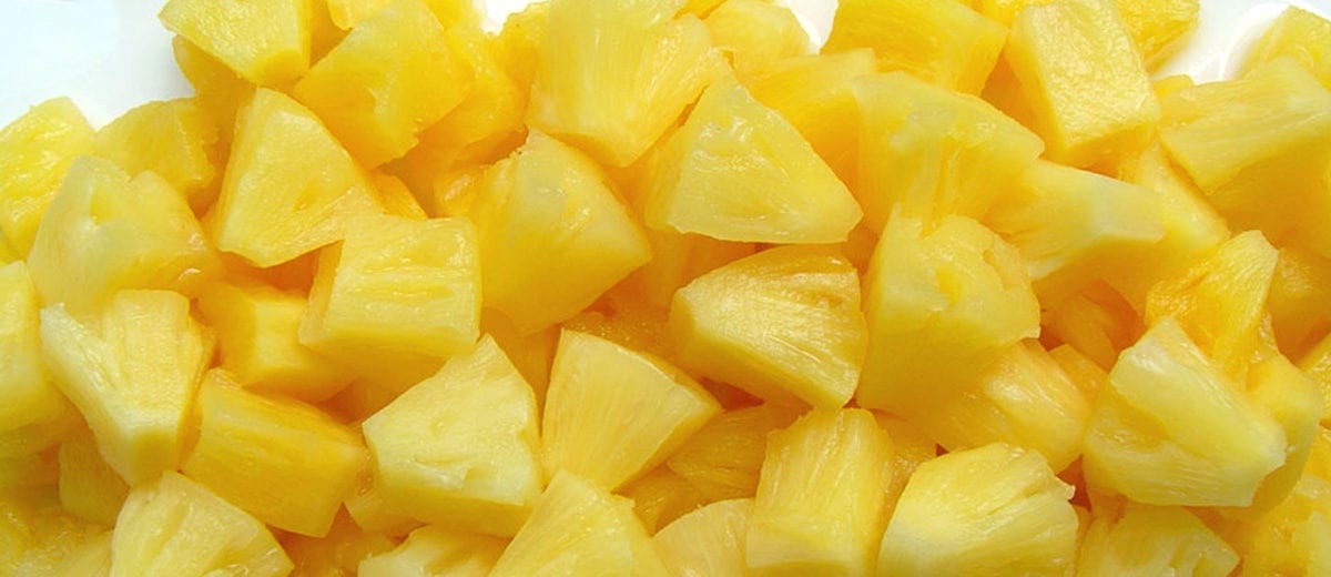 pineapple chunks