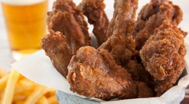 fried duck wings