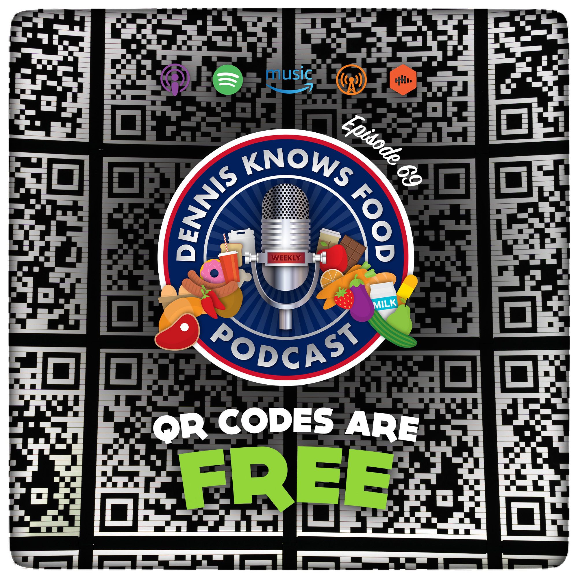 qr code podcast artwork