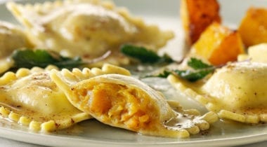 butternut squash ravioli