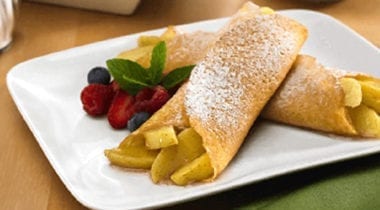 apple crepe