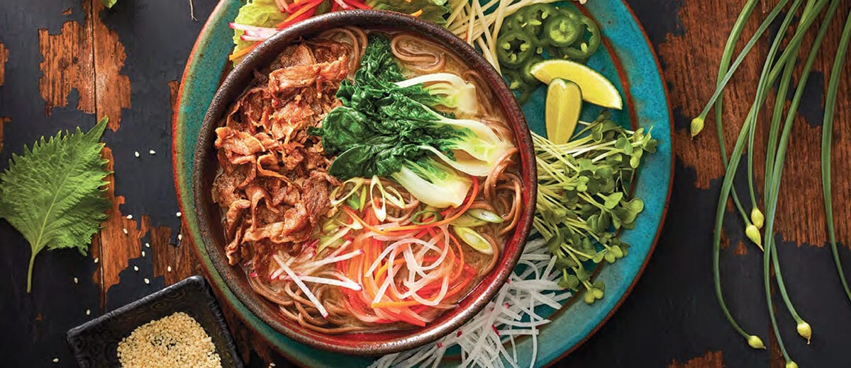 Beef Soba Broth Bowl meal image