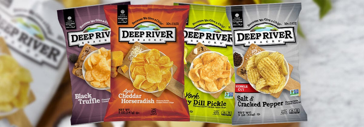 Deep River Snacks Chips 4 Bags