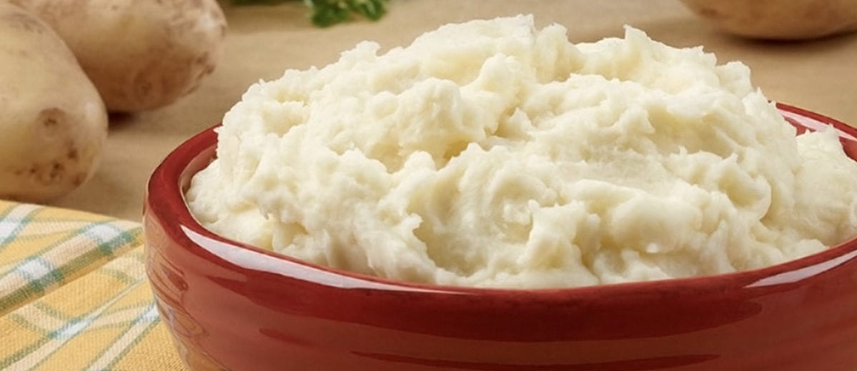 mashed potatoes in bowl