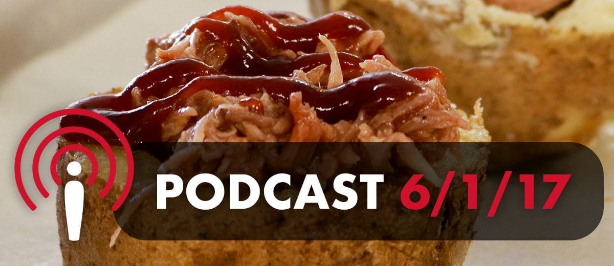 dennis knows food podcast graphic