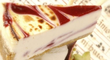 raspberry cheesecake