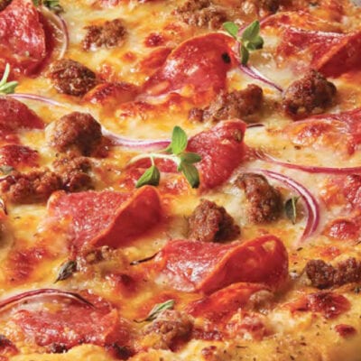 sausage pizza