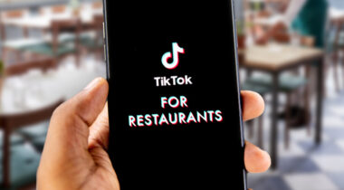 tiktok for restaurants graphic