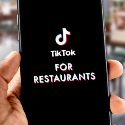 tiktok for restaurants graphic