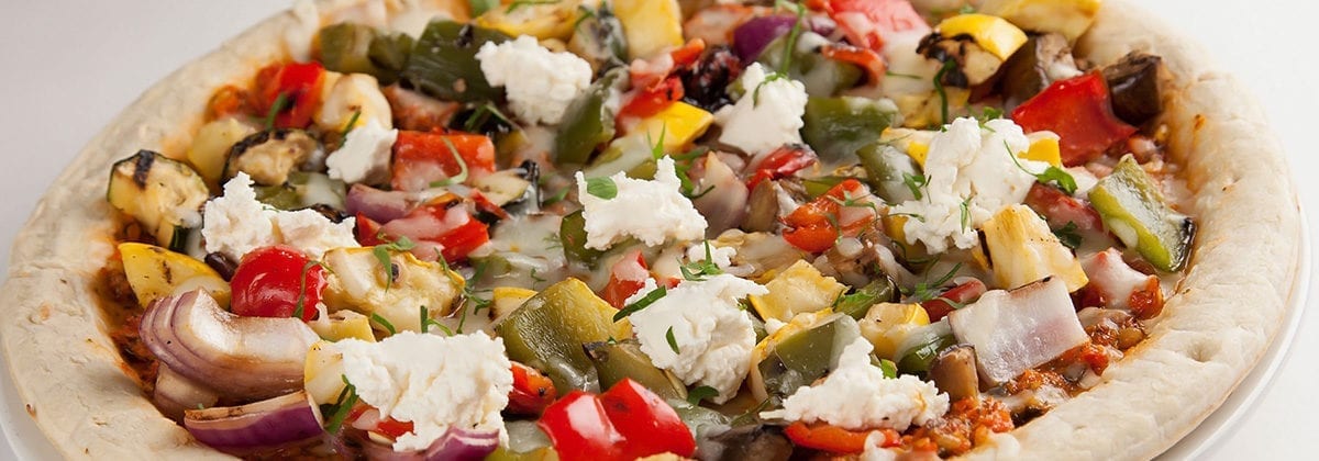 loaded veggies pizza