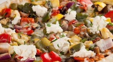 loaded veggies pizza