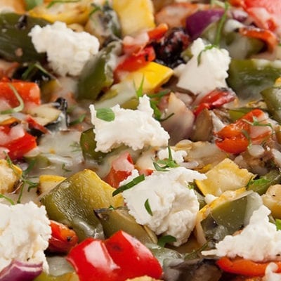 loaded veggies pizza