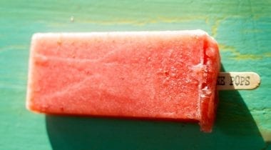 Wicked Strawberry Lemonade Popsicle