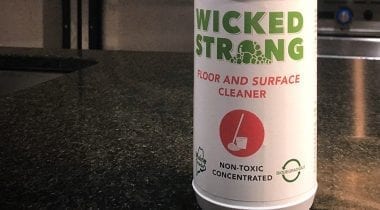 wicked strong cleaner bottle