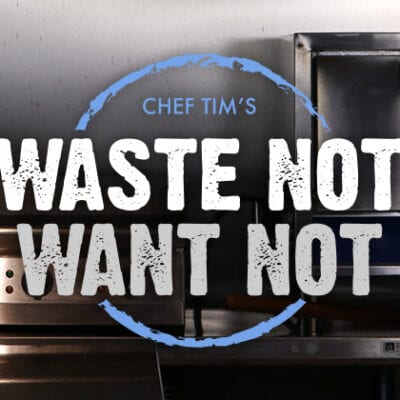 Waste Not Want Not Test Kitchen banner