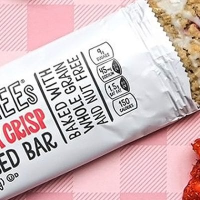 ZeeZee Snacks Strawberry Crisp Bar