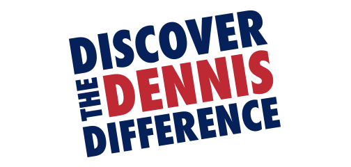 discover dennis difference logo
